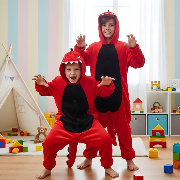 Kigurumi-pyjamas för barn 115-125 cm