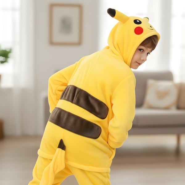 Pokemon Pikachu Kigurumi-overall barn 135-145 cm