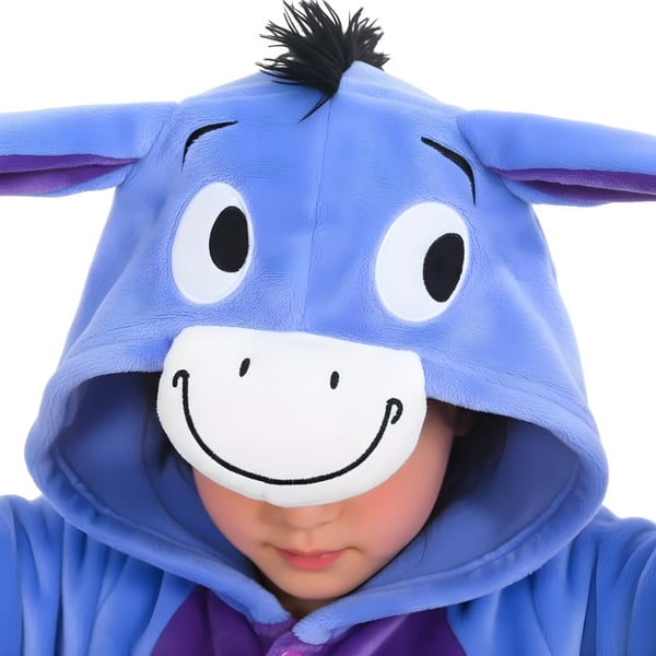 Onesie Kigurumi-pyjamas Eeyore åsna-dräkt barn 105-115cm
