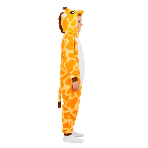 Kigurumi-pyjamas med giraf til børn, 95-105 cm