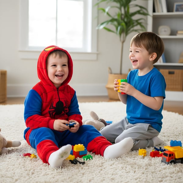 Kigurumi-pyjamas Spider-Man-kostym 135-145 cm