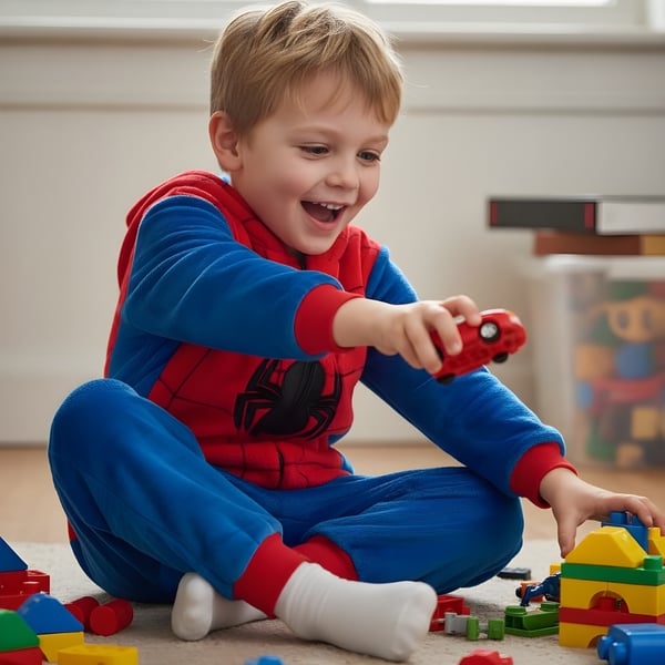 Kigurumi Spider-Man Onesie pyjamasdräkt 105-115cm