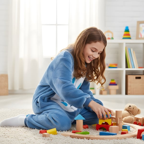 Kigurumi-pyjamas för barn 105-115 cm