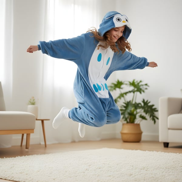 Kigurumi-pyjamas för barn 125-135 cm