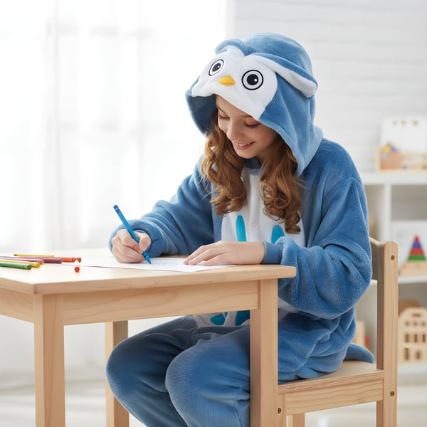 Kigurumi-pyjamas för barn 135-145 cm