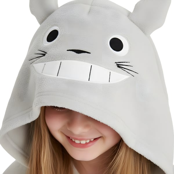Kigurumi-pyjamas Totoro-kostym för barn 125-135 cm