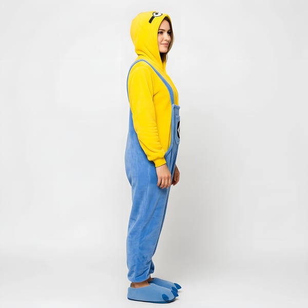 Kigurumi-pyjamas Minion-kostume størrelse: 145-155 cm