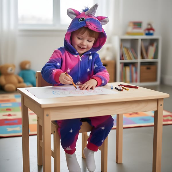 Kigurumi-pyjamas Pegasus för barn 135-145 cm