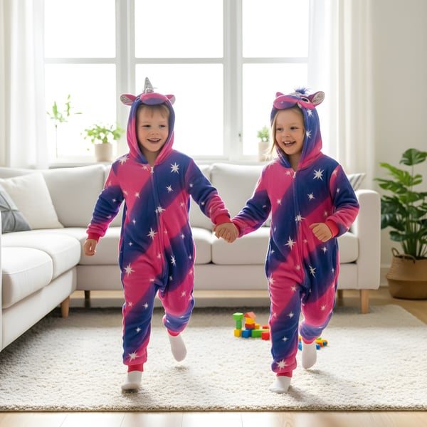 Kigurumi-pyjamas Pegasus för barn 135-145 cm