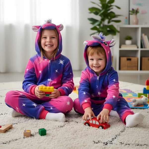 Kigurumi-pyjamas Pegasus til børn 95-105 cm