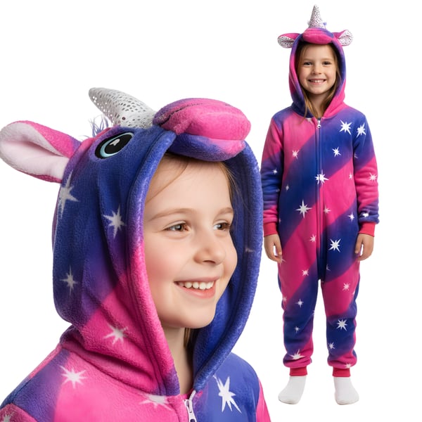 Kigurumi-pyjamas Pegasus för barn 135-145 cm Kigurumi-pyjamas Pegasus för barn 135-145 cm