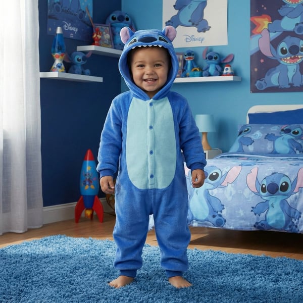 Disney Stitch -pyjama-asu vauvoille, koko 80: 73-81 cm