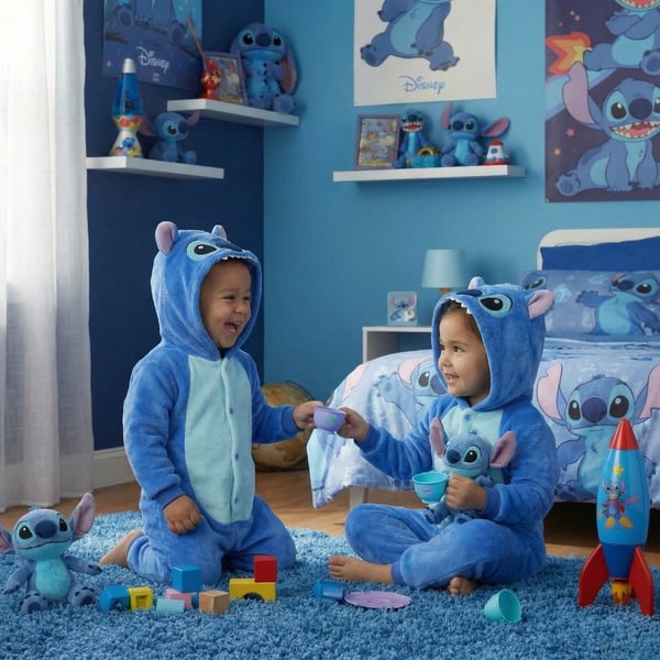 Disney Stitch -pyjama-asu vauvoille, koko 80: 73-81 cm