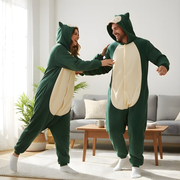 Kigurumi Onesie Pokemon Snorlax pyjamasdräkt S 145-155 cm