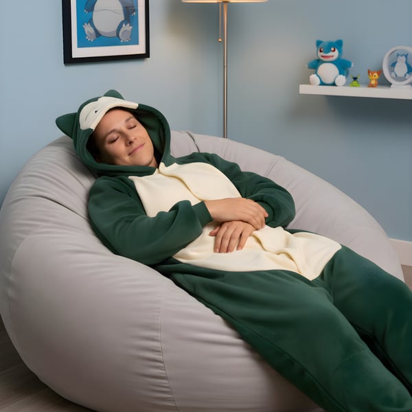 Kigurumi Onesie Pokemon Snorlax pyjamasdräkt S 145-155 cm