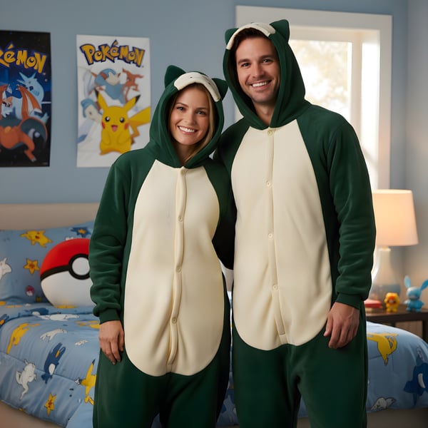 Kigurumi Onesie Pokemon Snorlax pyjamasdräkt S 145-155 cm