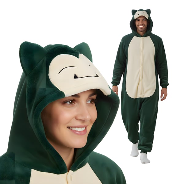 Onesie Kigurumi Pyjamas Pokemon Snorlax Costume XL: 175 - 185 cm Onesie Kigurumi Pyjamas Pokemon Snorlax Costume XL: 175 - 185 cm