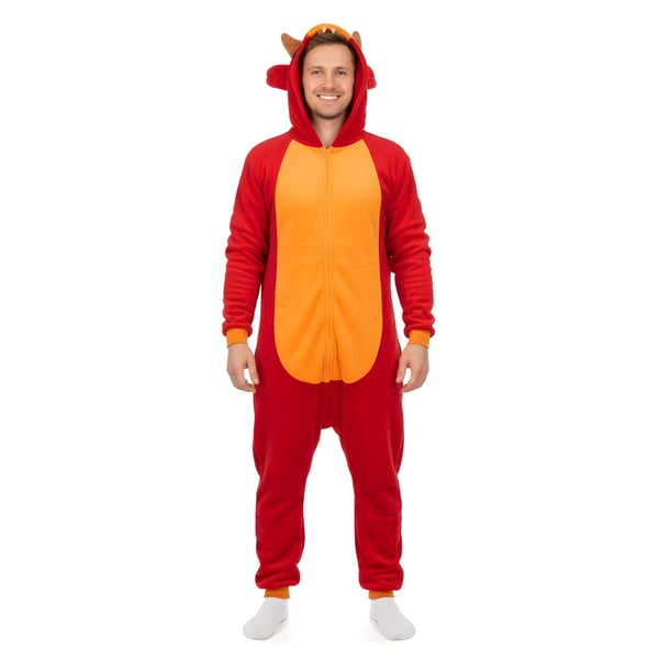 Onesie Kigurumi Pyjamas Kostume Foxy L: 165 - 175cm