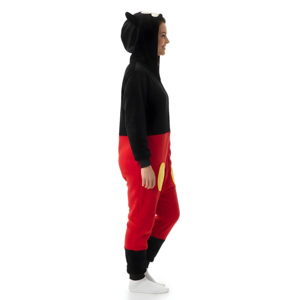Kigurumi-pyjamas med Mickey Mouse-kostume, størrelse M: 155 - 165 cm