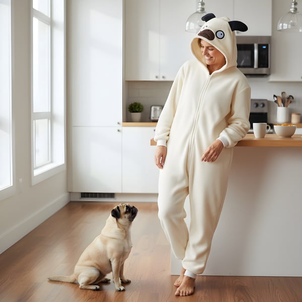 Kigurumi-pyjamas til hunde, 155-165 cm