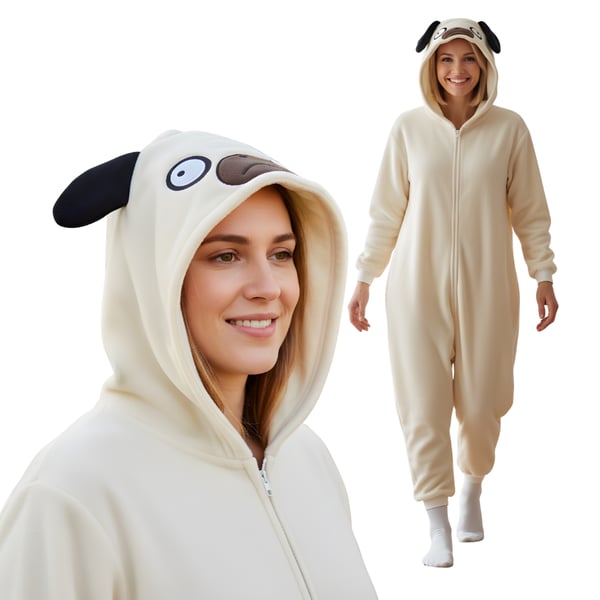 Kigurumi-pyjamas til hunde, størrelse 145-155 cm