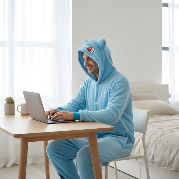 Kigurumi Pyjamas Kostume Pokemon Bulbasaur XXL: 185-195cm