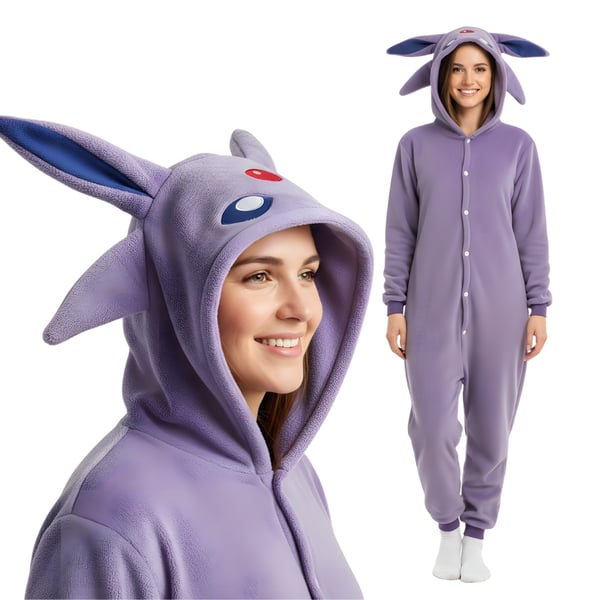 Onesie Kigurumi -pyjama-asu Pokemon Espeon XL: 175 - 185 cm