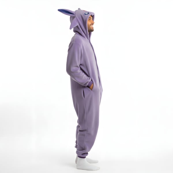 Onesie Kigurumi -pyjama-asu Pokemon Espeonille, S: 145 - 155cm