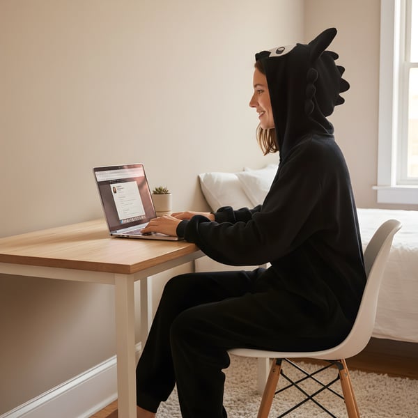 Onesie Kigurumi Pyjamaskostume Puro XXL: 185 - 195cm