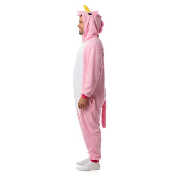 Pyjamas Onesie Kigurumi Kostym Förklädnad Rosa Enhörning 145-155 cm