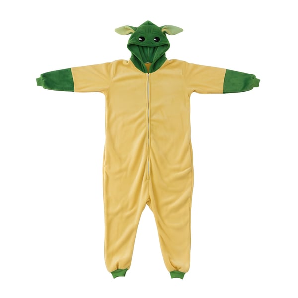 Kigurumi-pyjamas Star Wars Baby Yoda Grogu-kostume XL: 175 - 185 cm