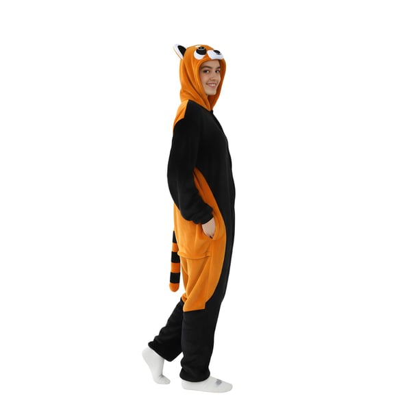 Pyjama-asu, Kigurumi-asu, Punainen panda, M: 155 - 165 cm