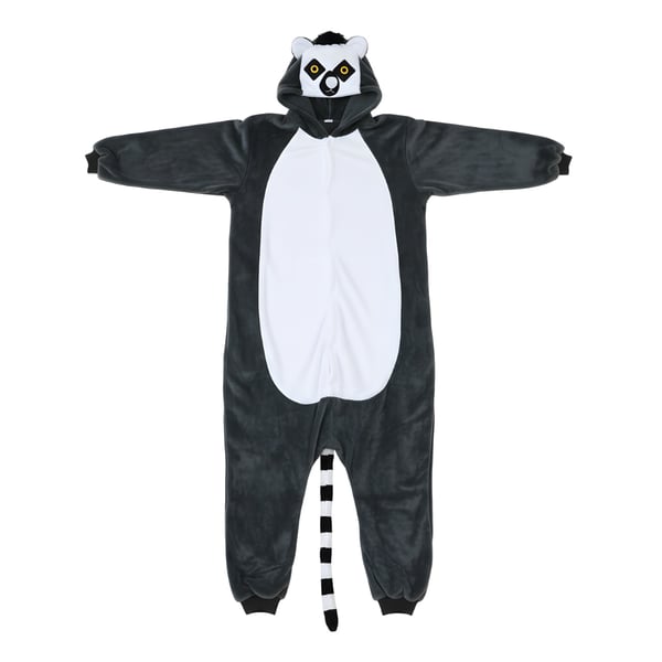 Kigurumi lemurpyjamas XXL: 185-195 cm