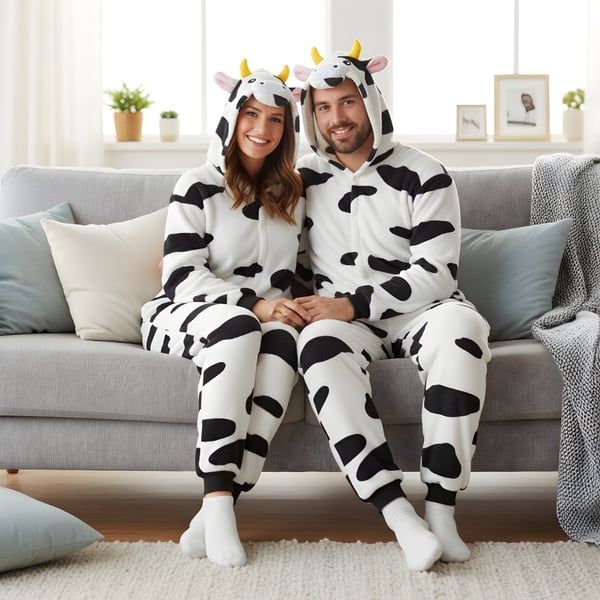 Kigurumi pyjamas kostume ko M: 155-165cm