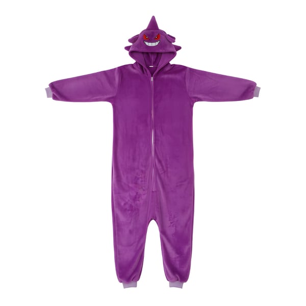 Onesie Kigurumi pyjamasdräkt Pokemon Gengar kostym S 145-155 cm