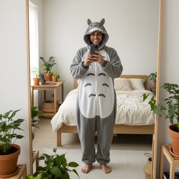 Kigurumi Totoro Onesie pyjamas XL 175-185cm