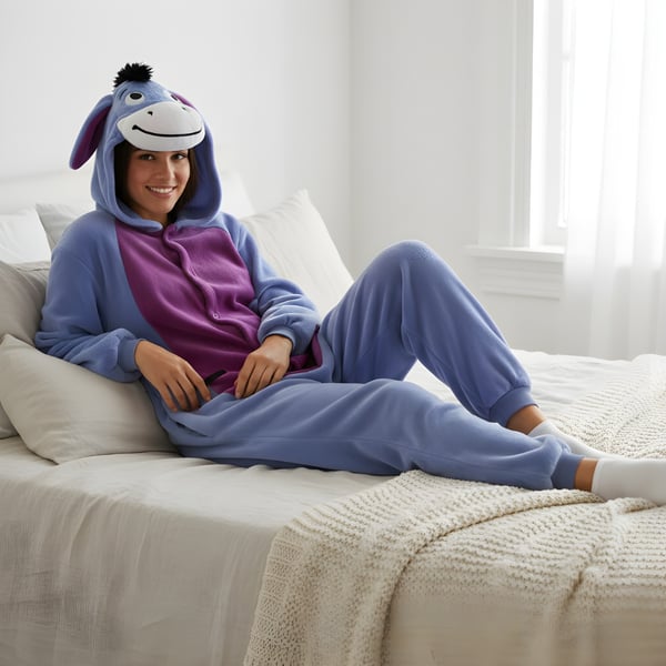 Onesie Kigurumi Pyjama-asu Donkey Eeyore S: 145-155cm