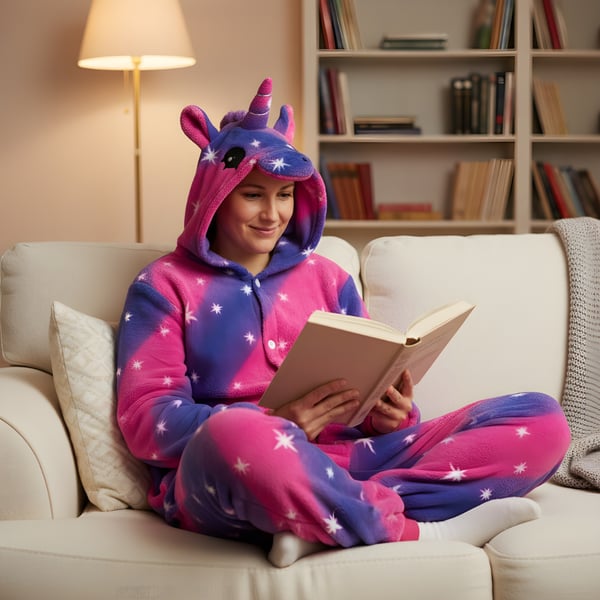 Kigurumi-pyjamas Pegasus - størrelse 145-155 cm