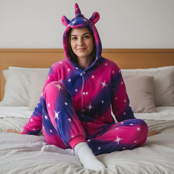 Kigurumi-pyjamas Pegasus - størrelse 145-155 cm
