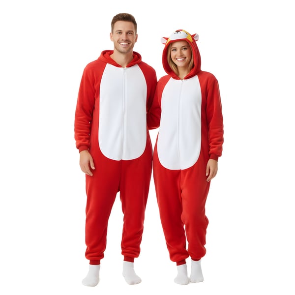 Onesie Kigurumi Pyjamas Akita kostume S: 145-155cm