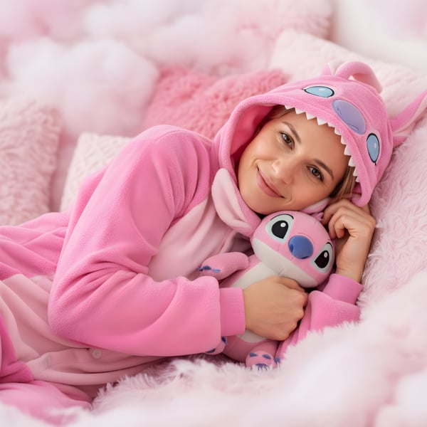 Kigurumi pyjamas kostume søm størrelse: 145-155 cm