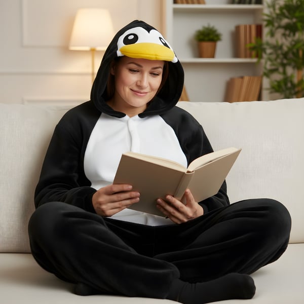 Kigurumi-pyjamaskostume pingvin M: 155-165 cm
