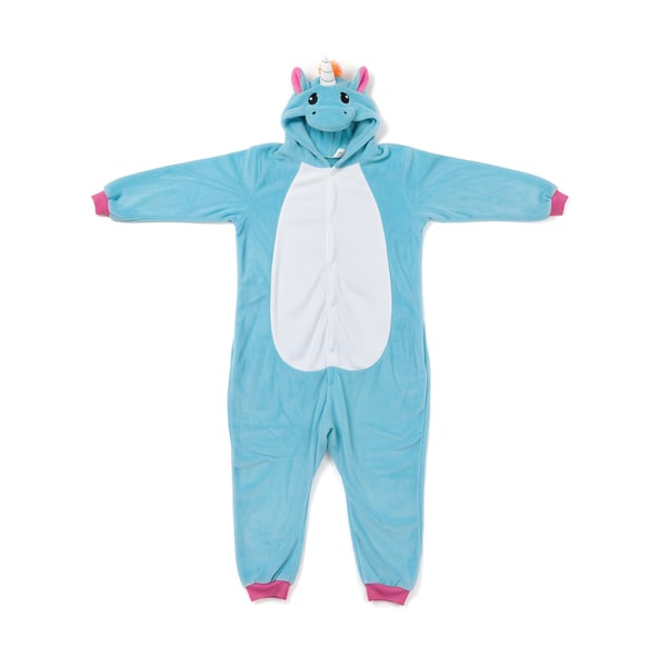 Kigurumi Pyjamas Onesie Azur Enhjørning Størrelse: 145-155 cm