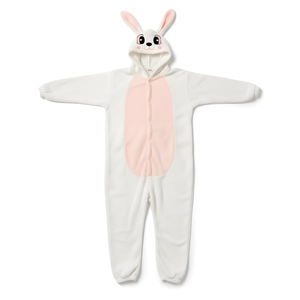 Kigurumi pyjamas kanin kostume størrelse 145-155 cm
