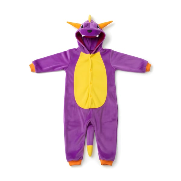 Spyro Onesie Kigurumi Pyjamas Kostume Størrelse: 145-155 cm