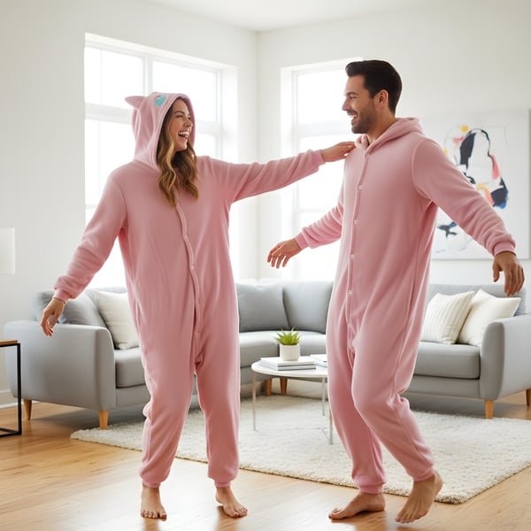 Pokémon Mew Kigurumi-pyjamasdräkt M: 155-165 cm