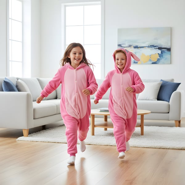 Kigurumi-pyjamas för barn, 95-105 cm, Stitch