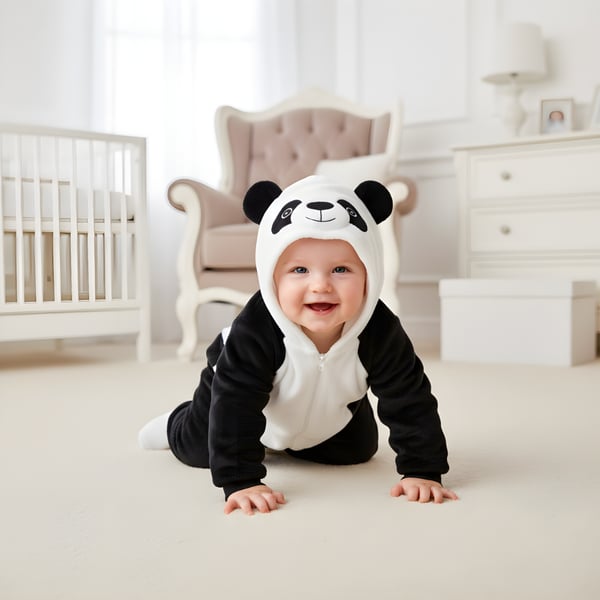 Pyjamasdräkt Panda Baby 110 90-95 cm