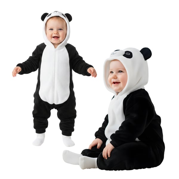 Onesie-pyjama-asu Panda Baby 70: 68-76 cm