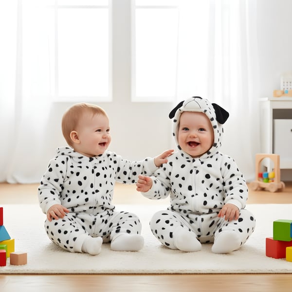 Pyjamas med hundförklädnad, baby, 120 cm, 95-105 cm